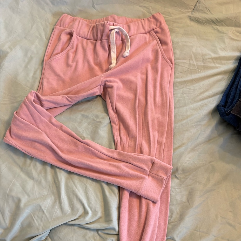 Ampersand Cozy Pink Women's Lounge Joggers Small